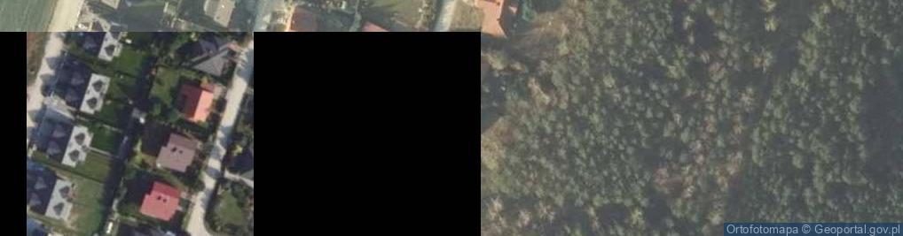 Zdjęcie satelitarne Modelarzy ul.