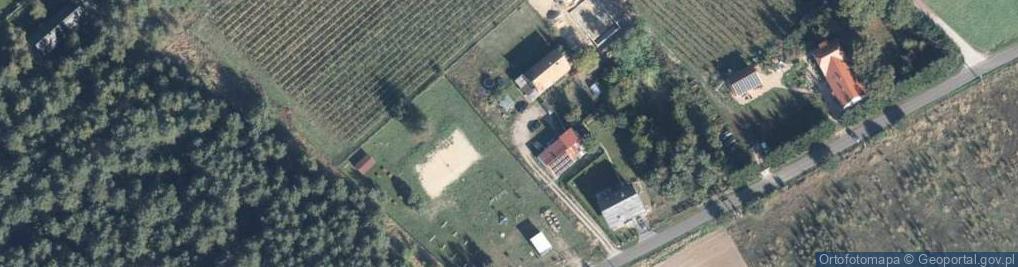 Zdjęcie satelitarne Modrzewiowa ul.