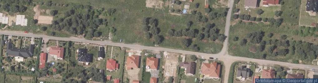 Zdjęcie satelitarne Modrzewiowa ul.