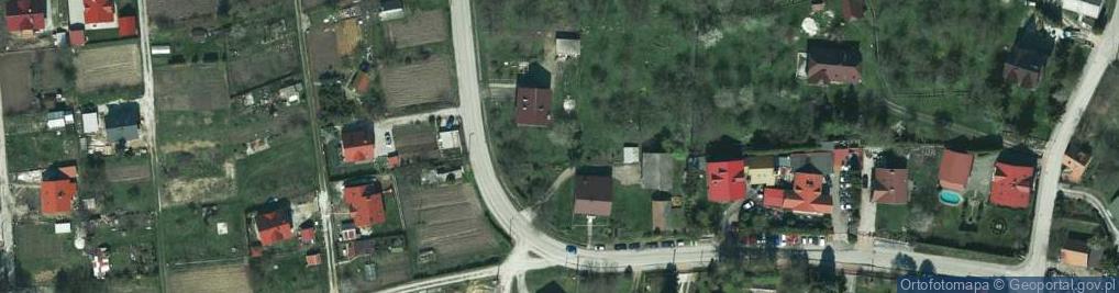 Zdjęcie satelitarne Modrzewiowa ul.