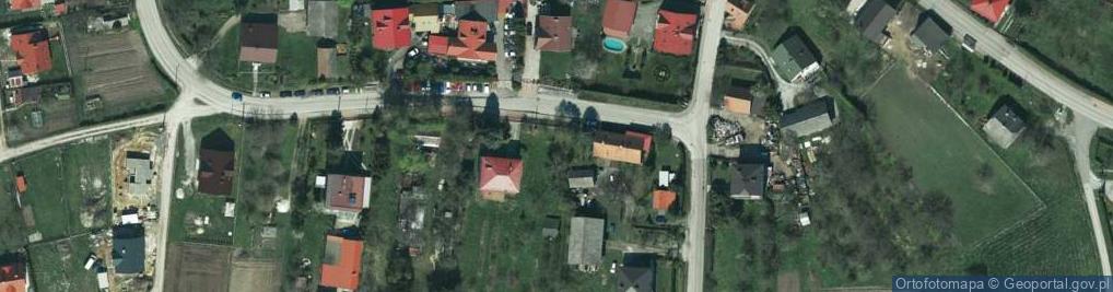 Zdjęcie satelitarne Modrzewiowa ul.