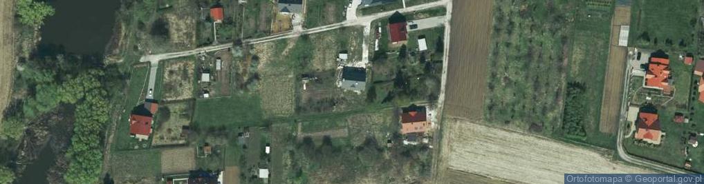 Zdjęcie satelitarne Modrzewiowa ul.