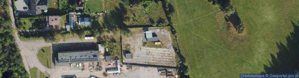Zdjęcie satelitarne Modrzewiowa ul.