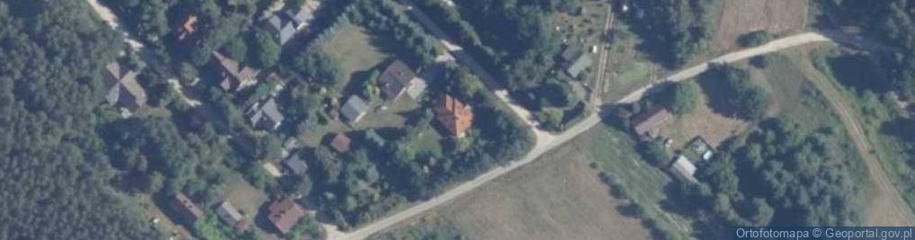 Zdjęcie satelitarne Modrzewiowa ul.