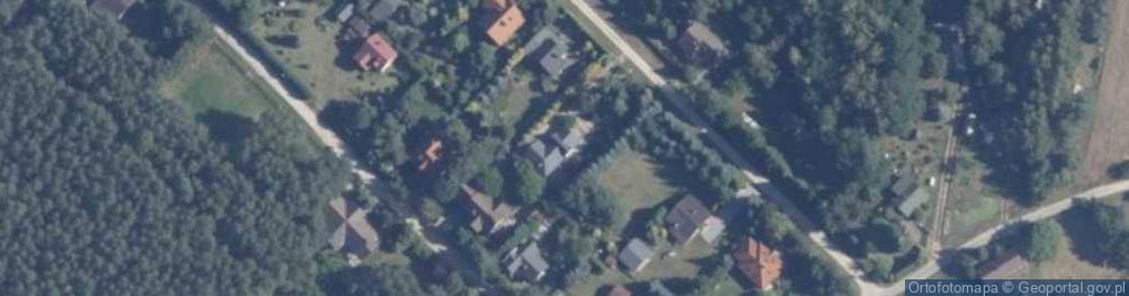 Zdjęcie satelitarne Modrzewiowa ul.
