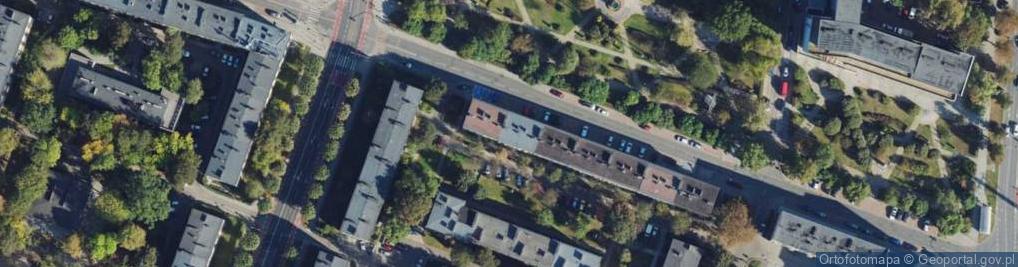 Zdjęcie satelitarne Morcinka Gustawa ul.