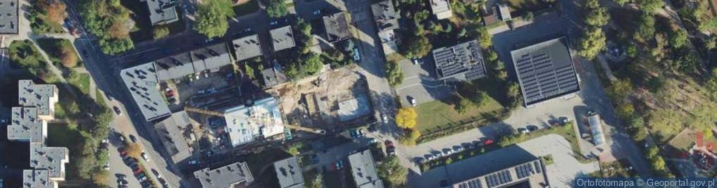 Zdjęcie satelitarne Modelarska ul.