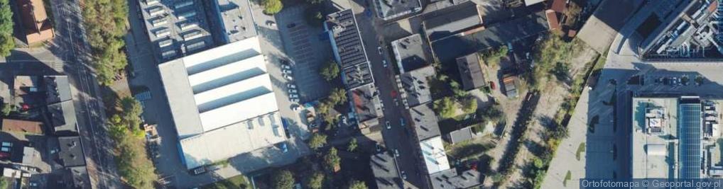 Zdjęcie satelitarne Modelarska ul.
