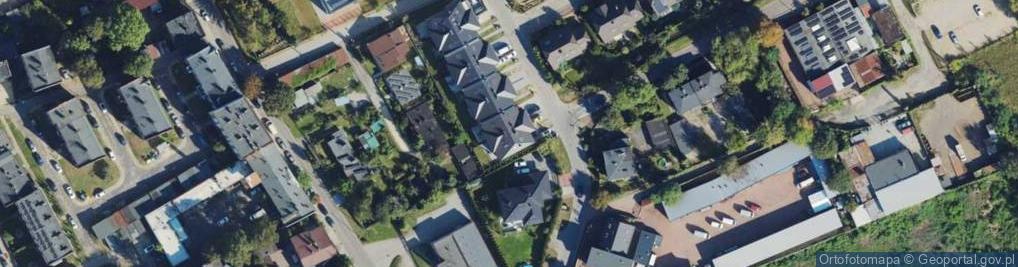 Zdjęcie satelitarne Morawska ul.