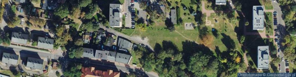 Zdjęcie satelitarne Morawa ul.