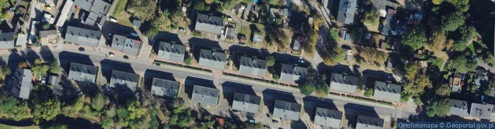 Zdjęcie satelitarne Morawa ul.