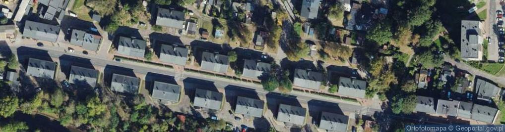 Zdjęcie satelitarne Morawa ul.