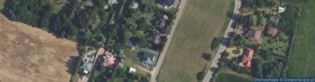 Zdjęcie satelitarne Modrzewiowa ul.