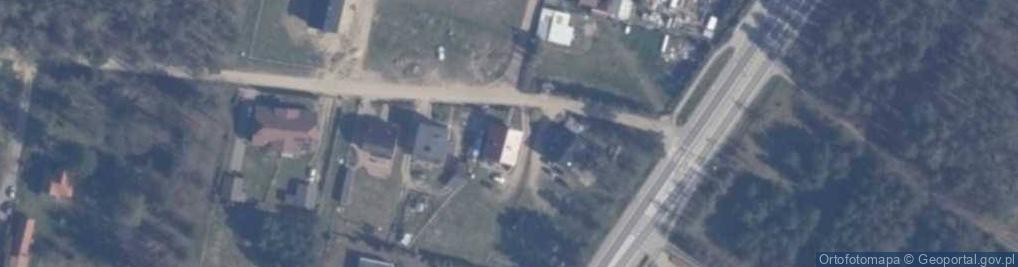 Zdjęcie satelitarne Modrzewiowa ul.