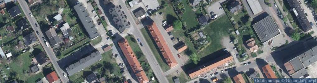 Zdjęcie satelitarne Moniuszki Stanisława ul.