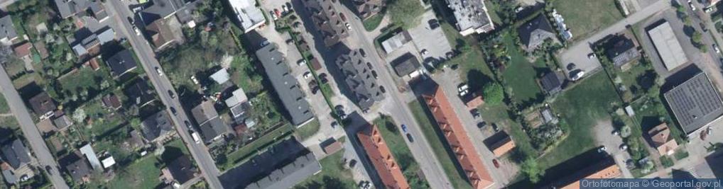 Zdjęcie satelitarne Moniuszki Stanisława ul.