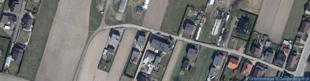 Zdjęcie satelitarne Modra ul.