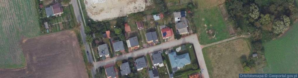Zdjęcie satelitarne Modrzewiowa ul.