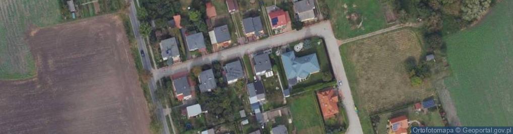 Zdjęcie satelitarne Modrzewiowa ul.