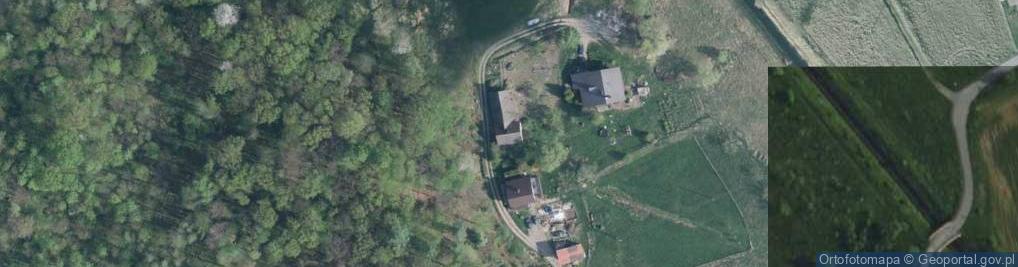 Zdjęcie satelitarne Morawiny ul.
