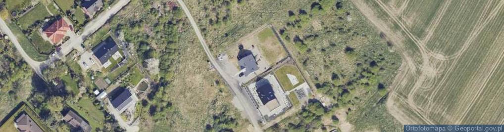 Zdjęcie satelitarne Modrzewiowa ul.