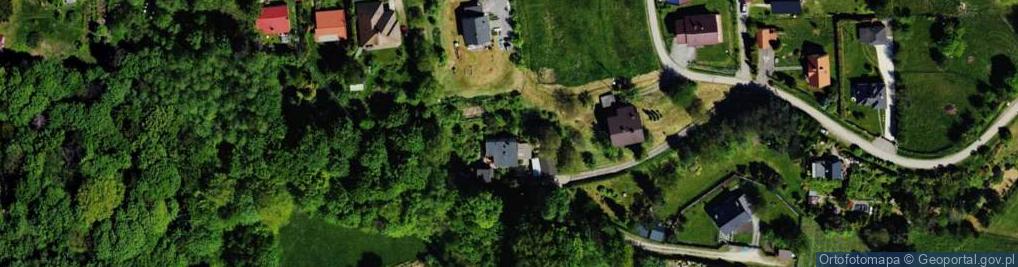 Zdjęcie satelitarne Modrzewiowa ul.