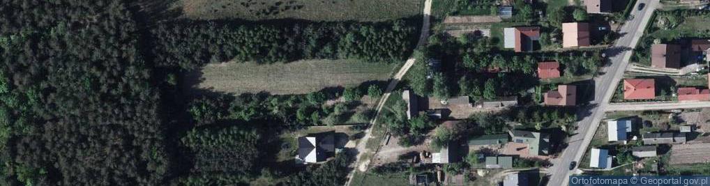 Zdjęcie satelitarne Modrzewiowa ul.