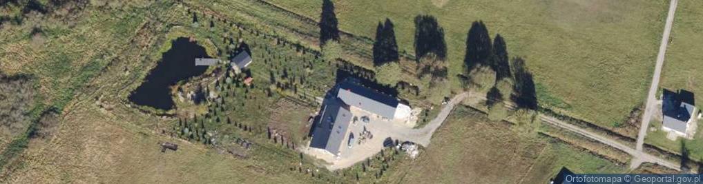 Zdjęcie satelitarne Modrzewiowa ul.