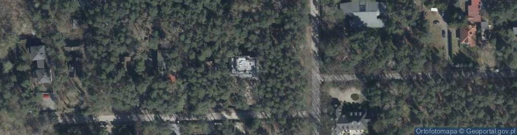 Zdjęcie satelitarne Modrzewiowa ul.