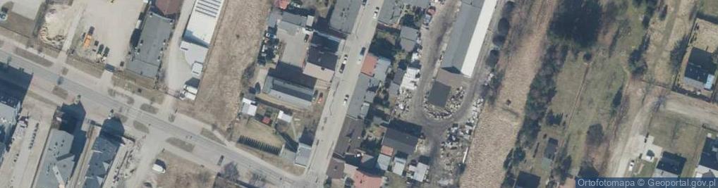 Zdjęcie satelitarne Moniuszki Stanisława ul.