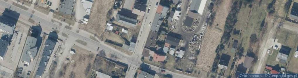 Zdjęcie satelitarne Moniuszki Stanisława ul.