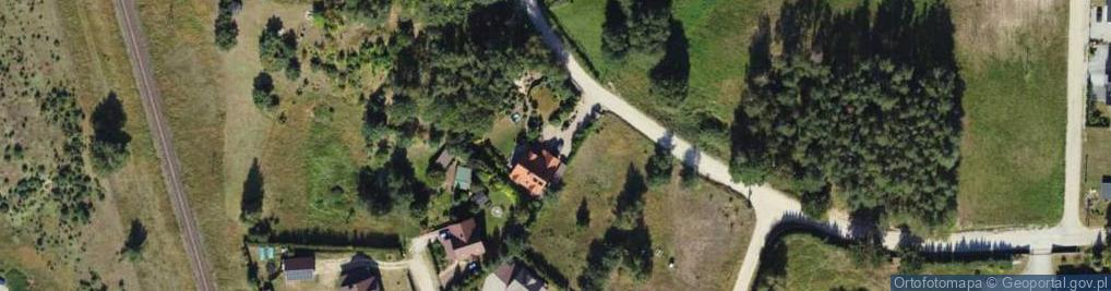 Zdjęcie satelitarne Modrzewiowa ul.