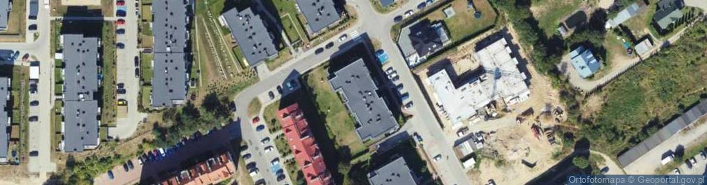 Zdjęcie satelitarne Moniuszki Stanisława ul.