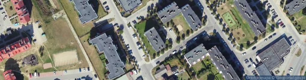 Zdjęcie satelitarne Moniuszki Stanisława ul.