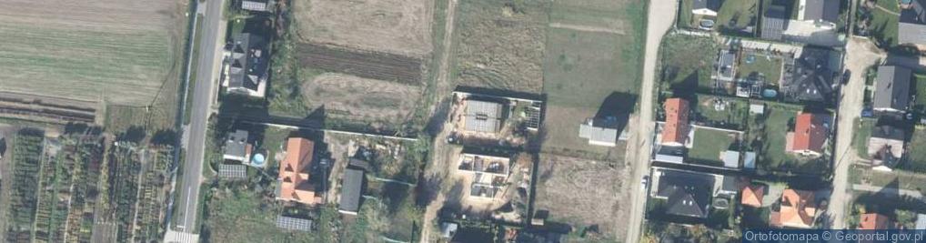 Zdjęcie satelitarne Modrakowa ul.