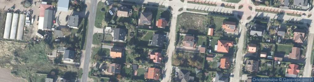Zdjęcie satelitarne Modrakowa ul.