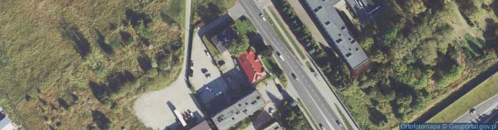 Zdjęcie satelitarne Morska ul.