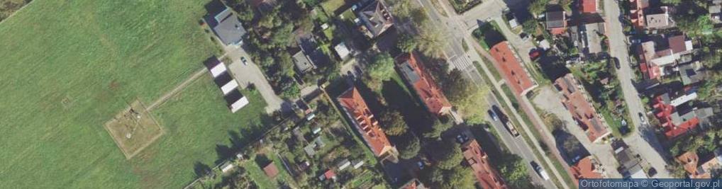 Zdjęcie satelitarne Morska ul.