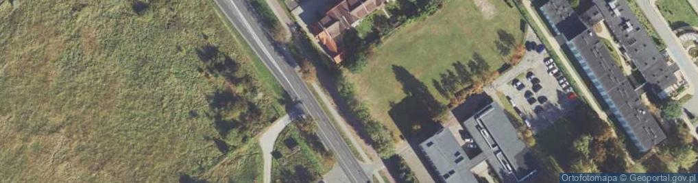 Zdjęcie satelitarne Morska ul.