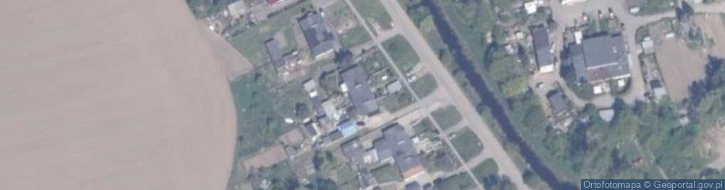 Zdjęcie satelitarne Modrzewiowa ul.