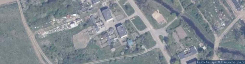 Zdjęcie satelitarne Modrzewiowa ul.