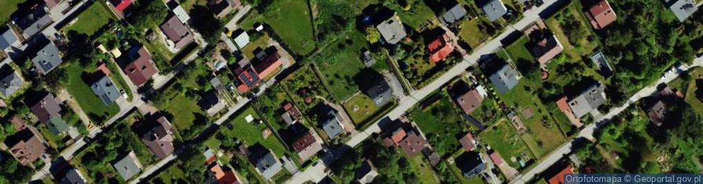 Zdjęcie satelitarne Modrzewiowa ul.