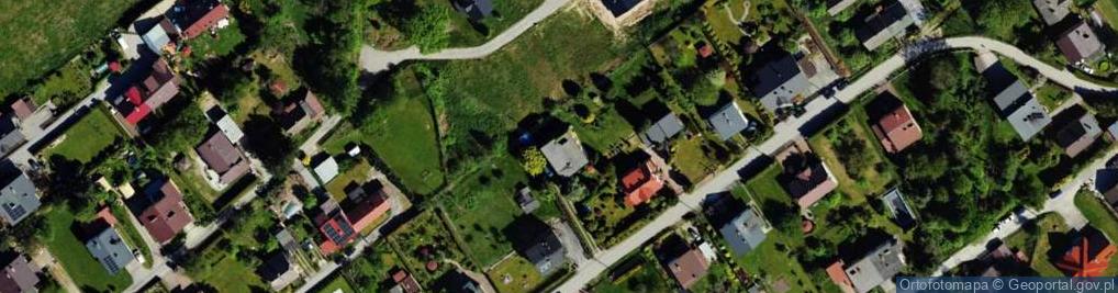 Zdjęcie satelitarne Modrzewiowa ul.