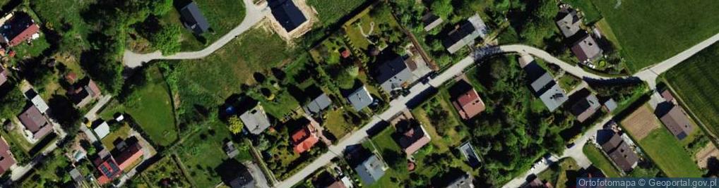 Zdjęcie satelitarne Modrzewiowa ul.