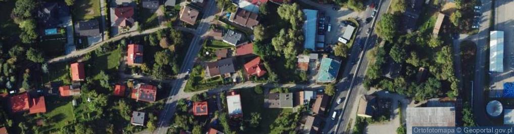 Zdjęcie satelitarne Modra ul.