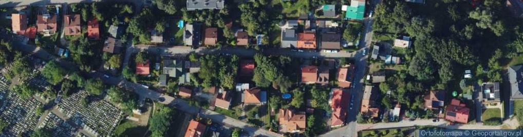 Zdjęcie satelitarne Monterska ul.