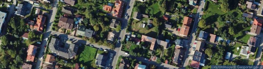 Zdjęcie satelitarne Morawiańskiego ul.