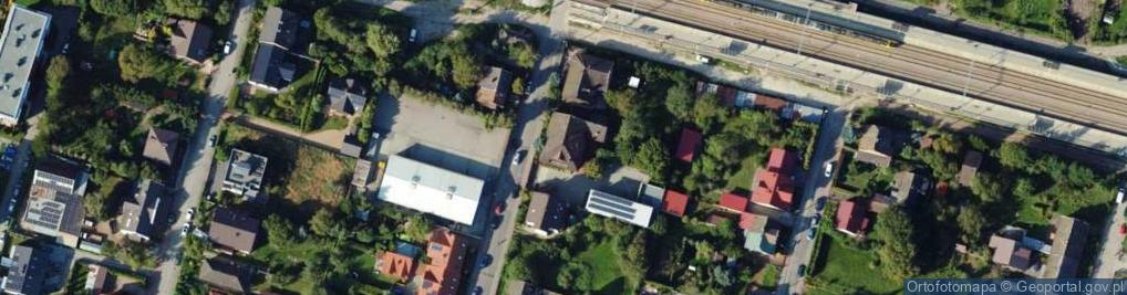 Zdjęcie satelitarne Morawiańskiego ul.