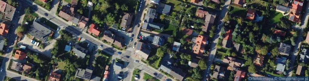 Zdjęcie satelitarne Morawiańskiego ul.