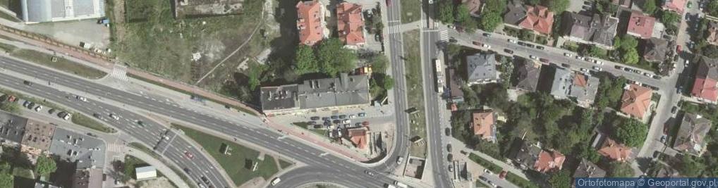 Zdjęcie satelitarne Mogilska ul.